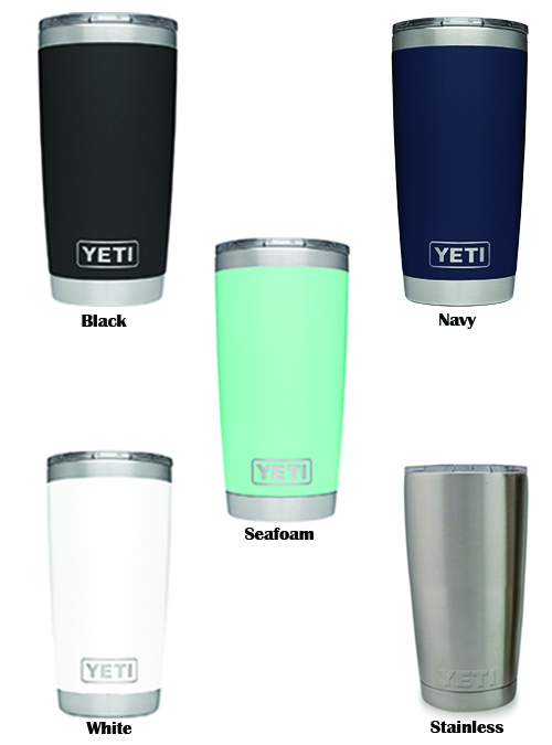 Yeti Rambler 20oz Tumbler Navy