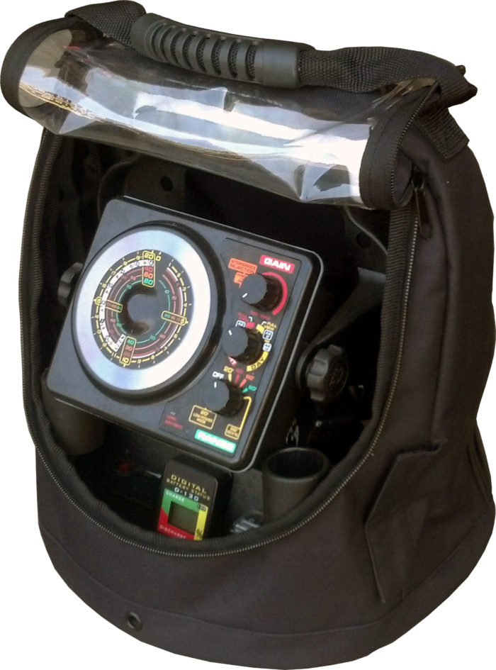 Trophy Angler Electronics Bag for Round Bottom Locators - Clancy