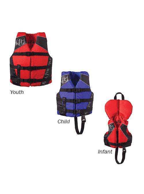 Full Throttle Kids Nylon Water Sports Vest