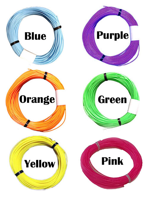 Northern Lights Rattle Reel Fly Line