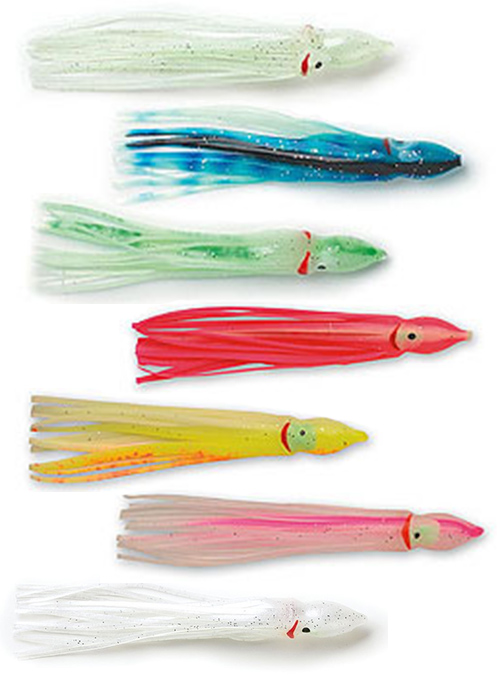 P-Line Sunrise Squid - Marine General - Flashers, Flies, and Rotators