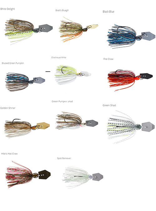 Z-man Evergreen Chatterbait Jack Hammer 3/8oz