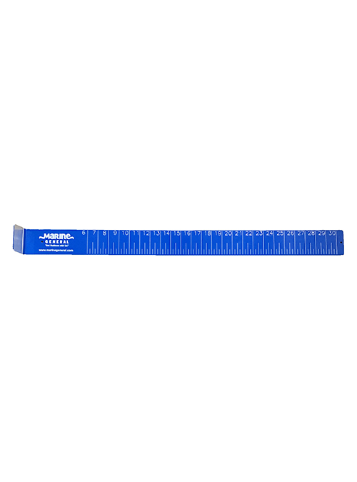 Marine General Aluminum Fish Ruler - Marine General