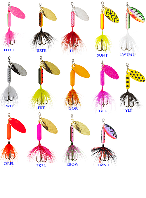 Worden's Lures Original Rooster Tails