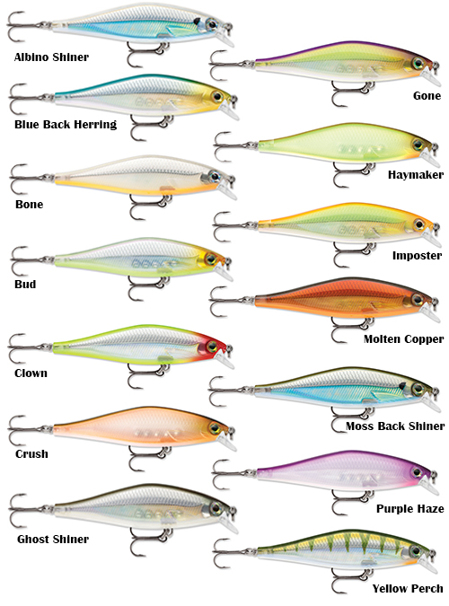 Muskie Rapala Shadow Rap Shad Deep SDRSD09 Rip Bait Bass Pike Lure 3 1/2" Muskie Rapala Shadow Rap Shad Deep SDRSD09 Rip Bait Bass Pike Lure 3 1/2"