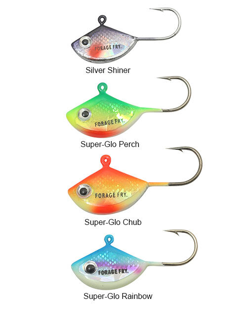 Macho Ice Fishing Minnow Jigging Spoon Lure, 1/4-oz