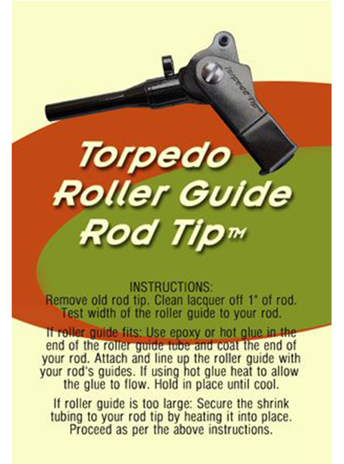 Torpedo Roller Guide Rod Tip - Marine General - Rod Tip