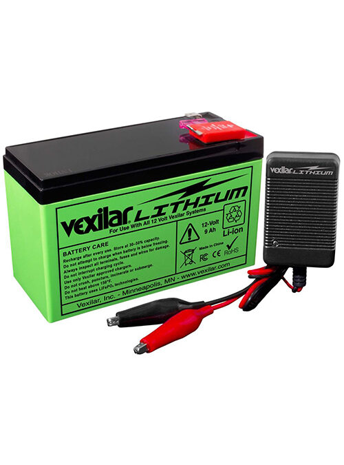 Vexilar 12 Ah Lithium Ion Battery & Charger