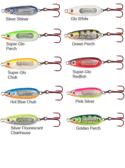  Northland Tackle Macho Minnow Ice Fishing Spoon, 1/4 Oz,  Assorted, 1/Cd : Sports & Outdoors