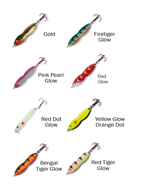 PK Flutter Fish Jigging Spoon - Pokeys Tackle Shop