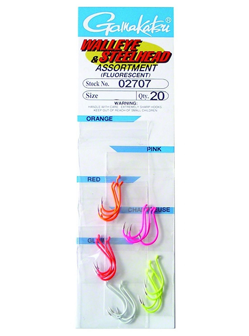 Gamakatsu Fluorescent Walleye and Steelhead Assortment - Marine